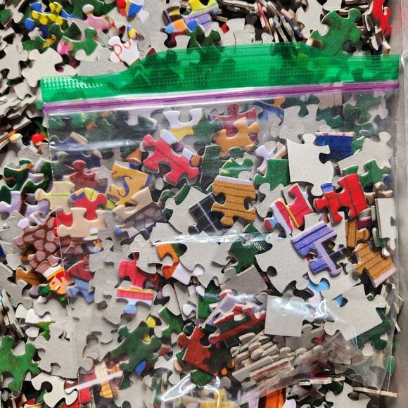 Sure-Lox Art Hometown Collection Farmers Market 1500 Pc Jigsaw Puzzle Surelox - Picture 6 of 6